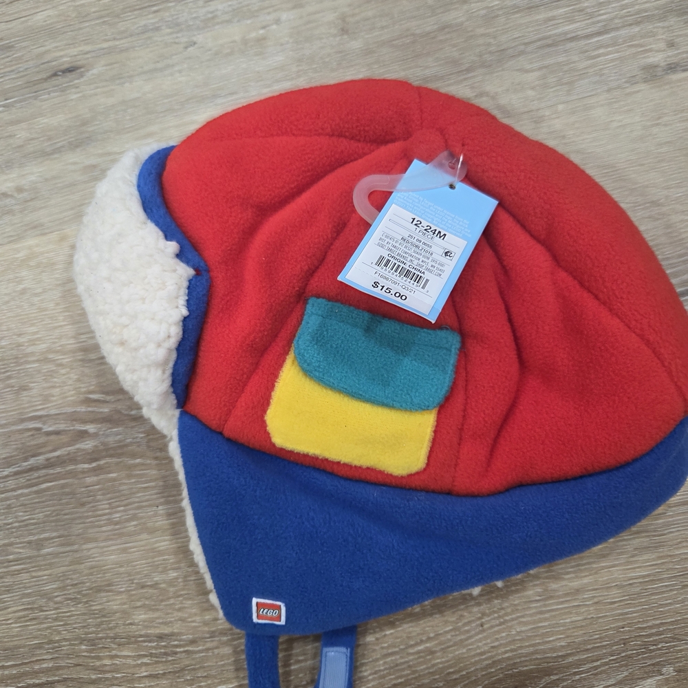 Lego Multicolor Fleece Hat 12-24mo